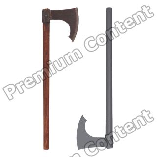 Axe Weapon RAW 3D Scan